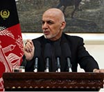 غنی: سه چالش تروریزم، مواد مخدر و فساد اداری کشور را تهدید می‌کند